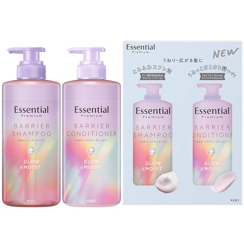 

Essential Premium Moisture Barrier Шампунь Glow & Moist Pump Set 900 мл