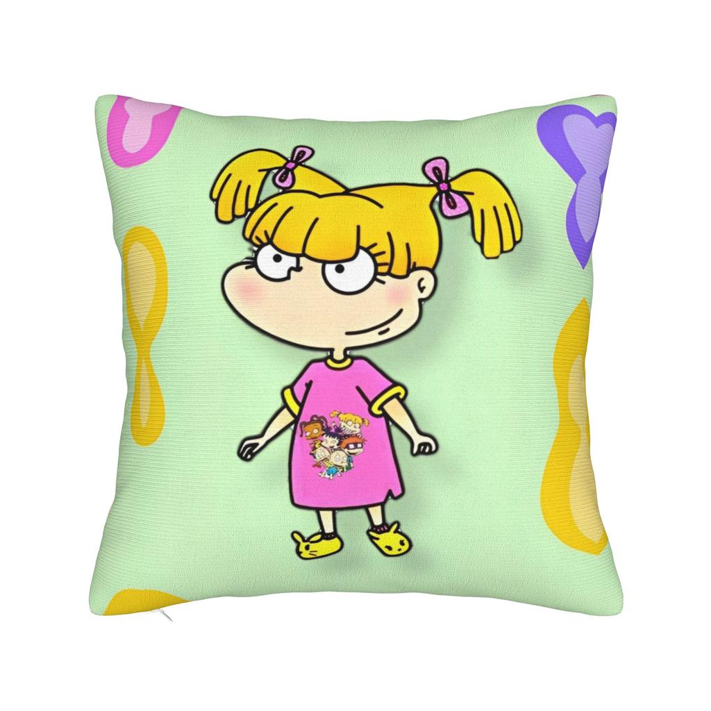 Cynthia Doll Square Pillow Cases R-Rugrat Cute Cartoon Cushion Covers Custom Decorative Throw Pillow Case Cover For Sofa 40*40Cm