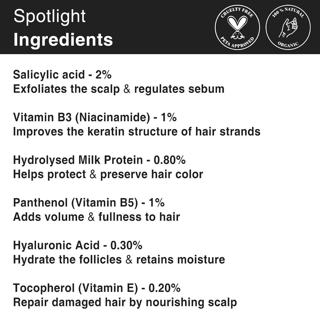 Soulflower Rosemary Shampoo For Hair Growth, Anti Hair Fall, Stronger, Shiny & L