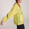 Adidas Striped Hooded Sports Running Jacket Women Jacket Yellow HS8197