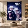 Decorative Tapestry,ABBA Printed Wall Art, Lightweight Wall Hanging For Bedroom Background