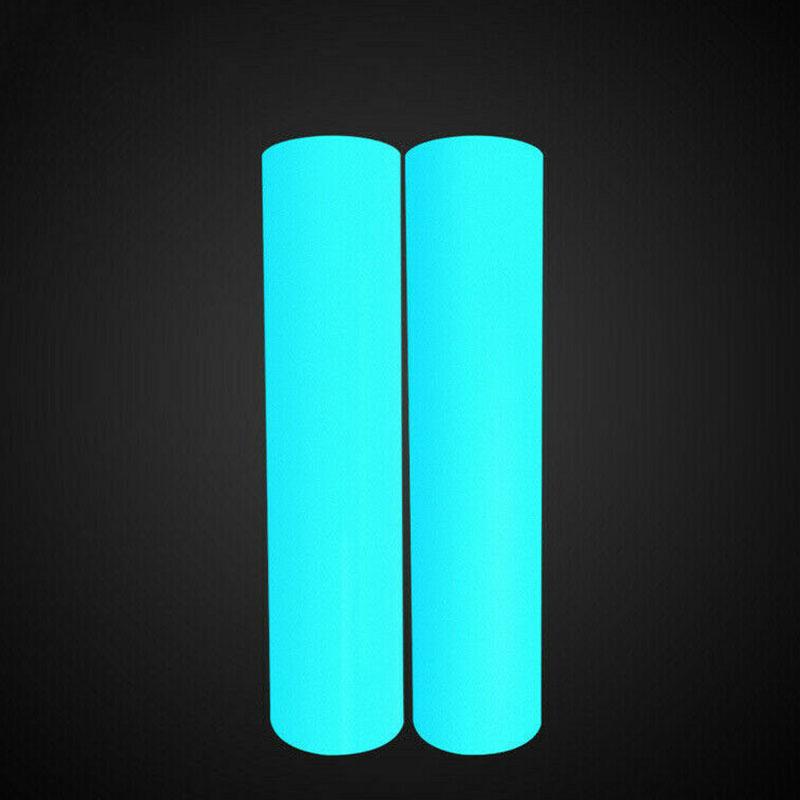 1 Roll Green Blue Luminous Lettering Film Heat Transfer Film Luminous T-Shirt Material Heat Transfer Vinyl