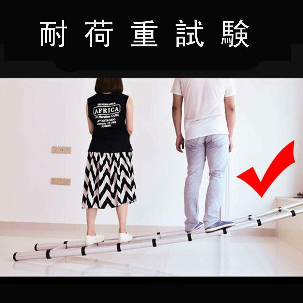 DayPlus Telescoping Ladder Up To M Folding Telescoping Ladder Multifunctional Aluminum Ladder Easy To Carry Lightweight Load Capacity 150 Kg For