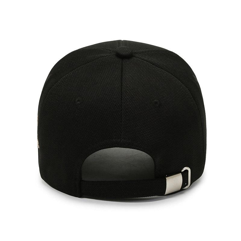 Blue men and women couple baseball cap embroidery letter trend casual cap sun protection