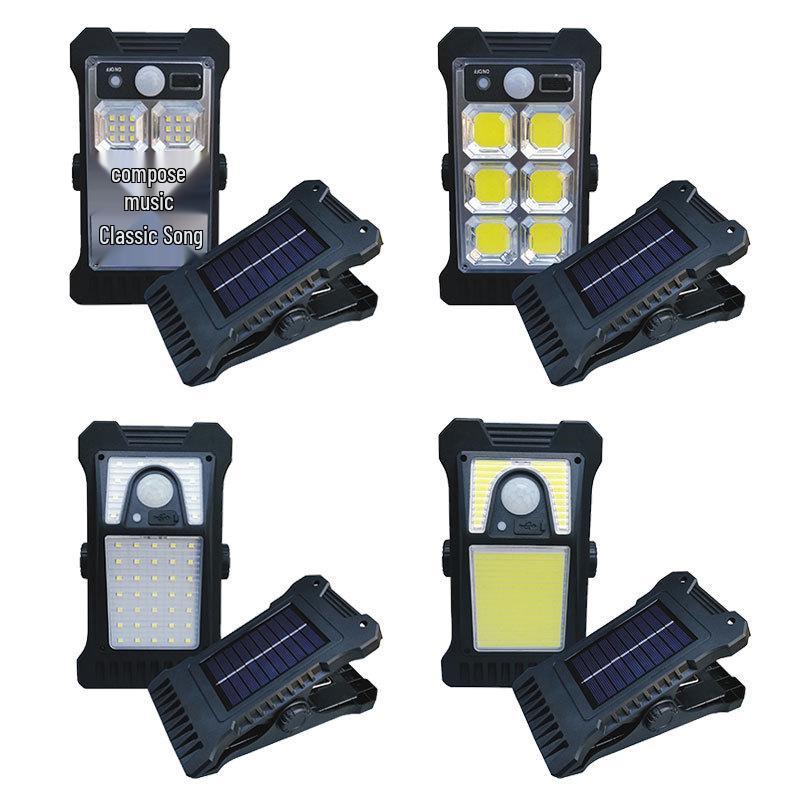 Best-Selling Solar Clip Light: Outdoor, Motion-Sensor, Waterproof Wall or Street Light for Garden/Courtyard