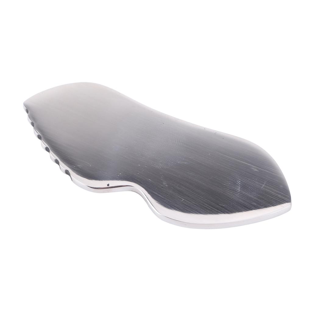 Gua Sha Massagebrett Kammkante 304 Edelstahl Glattere Oberflächen Gua Sha Werkzeug zur Linderung von Weichteilschmerzen Körperpflege