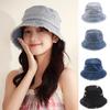 Korean Style Fishermen Caps Washed Denim Sun Protection Hat Personalized Sun Hat  Climbing