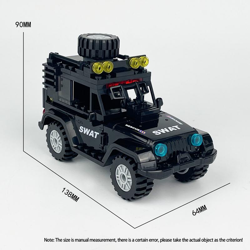 

Военный грузовик для подавления беспорядков Вертолет Камуфляж Коммандос Вранглеры Автомобиль Внедорожник Конструкторы Классические Наборы Кирпичики Детские Наборы