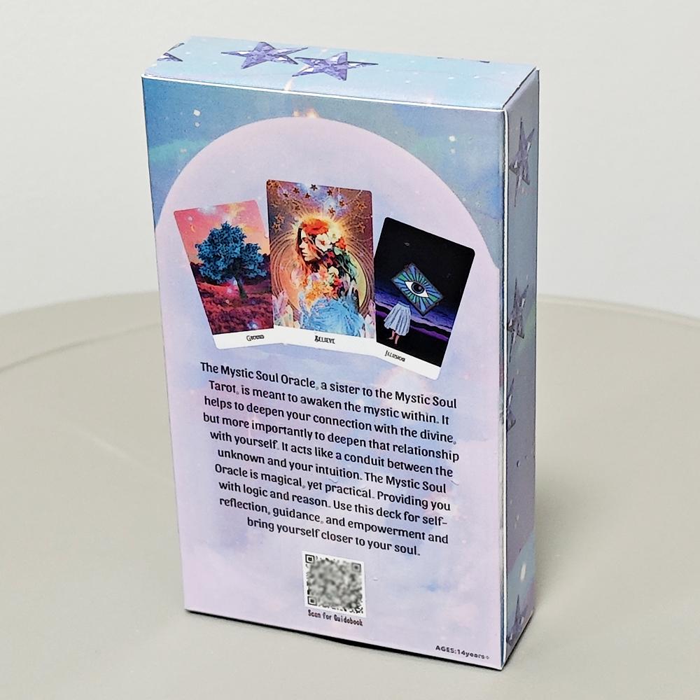 Mystic Soul Oracle 10.3*6cm 60 Cards In This Deck for Self-reflection and Guidance