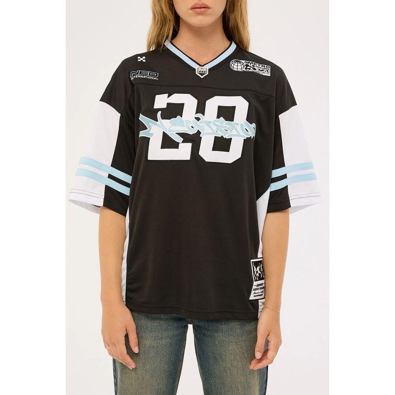 Foreign Trade Original Order Neo * Vision Frontier 20 Men and Women Same Style American Exercise Jersey Casual Loose Short Sleeve T-shirt