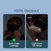 3D Contoured Sleep Mask 100% Light Blocking Eye Mask Ultra-Soft Skin-Friendly Material Breathable Eye Cover For Rest Travel Yoga