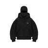 Y2K Goth Harajuku Men's Zippered Velvet Cardigan Masked Double Hat Hoodie Coat