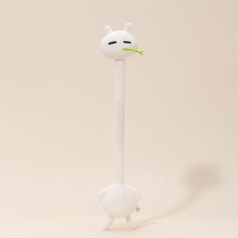 Cute Long Neck Animal Plush Toy Raccoon Giraffe Stuffed Animal Panda Keychain Bag Charm Birthday Gift for Girls
