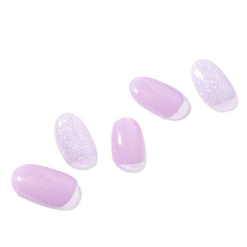 UUUUU. Lilac Beam Gel Nails lilac beam