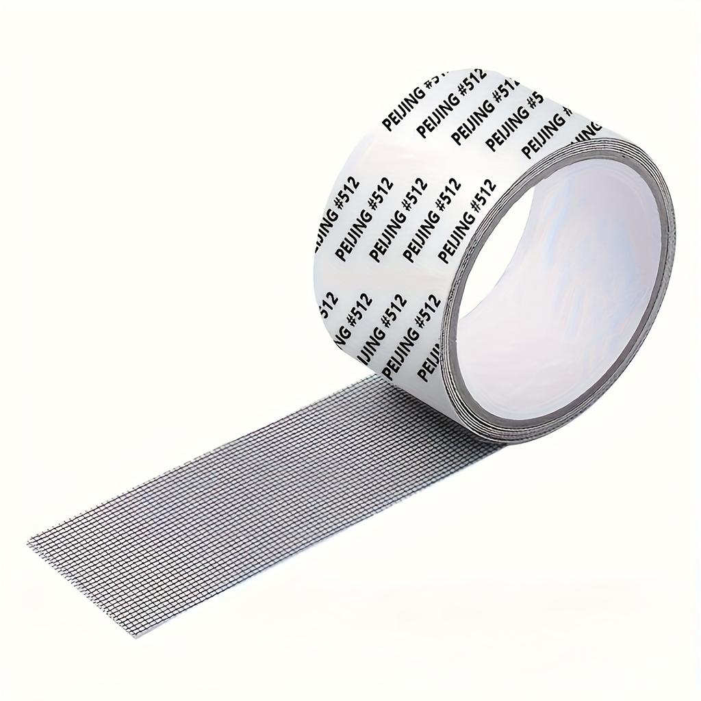 1 Mosquito-proof Net Repair Tape, Waterproof Self-adhesive Repair Sheet Suitable for Dormitory Screen Windows and Curtains