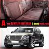 Car Floor Mats For Bentley Bentayga 4-Seat/5-Seat 2016 2017 2018  Foot Pads Automobile Carpet Cover Interior Accessories