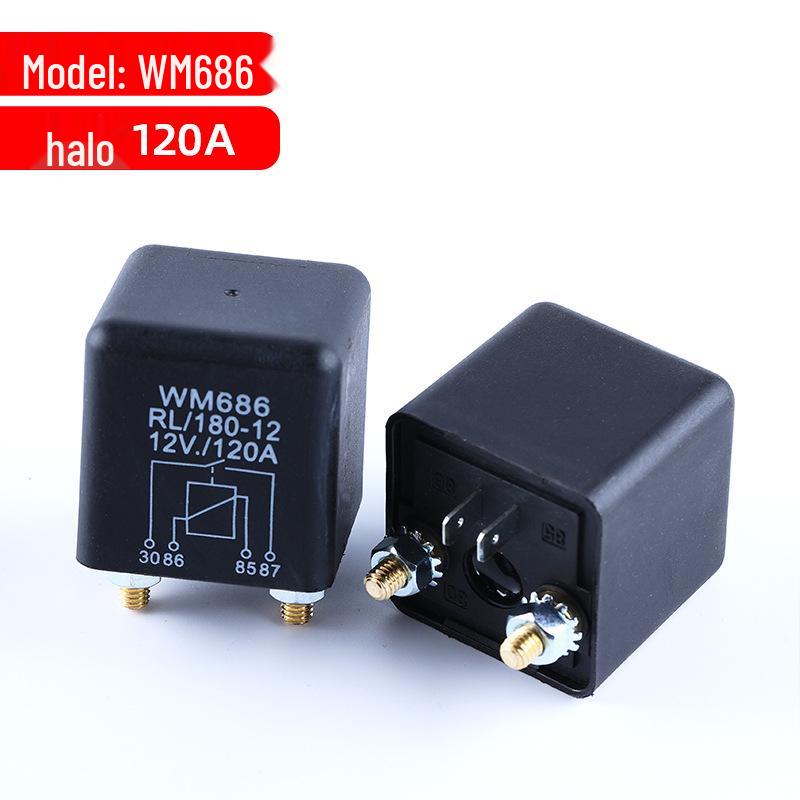 12V/24V Universal Car Starter Relay 100A/200A High Power Normally Open WM686