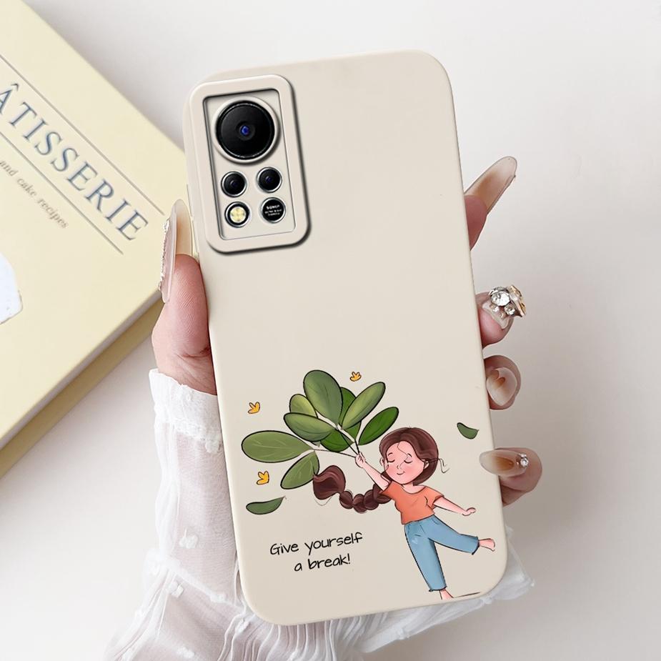 For Infinix Hot 11s NFC Case New Fashion Candy Painted Cover Silicone Case For Infinix Hot 11S X6812 X6812B Hot11s NFC Soft Bags