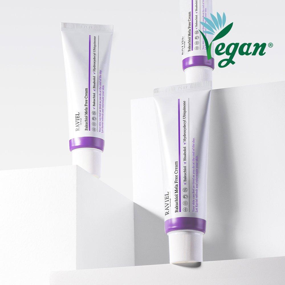 15.4% improvement elasticity care cream Bakuchiol Mela Free Cream 50ml x 1