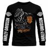 Harley Davidson Men's Long Sleeve Short Sleeve T-Shirt, 100% Cotton, S To 6XL