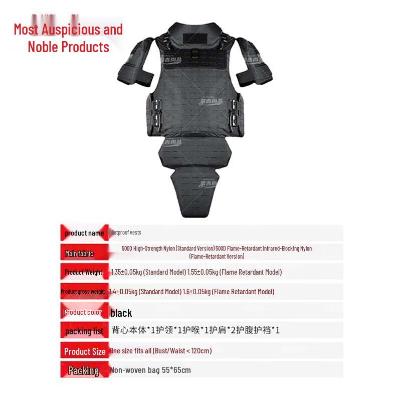 UTA Armored Vest with Optional Protection Inserts