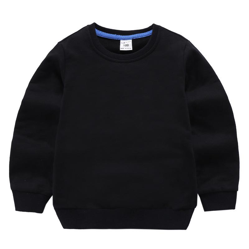 Nuova Felpa con Cappuccio per Bambini 2026: Top per Bambini in Stile Coreano per Maschi e Femmine, Colore Unito, Girocollo, Manica Lunga, Moda Primaverile.