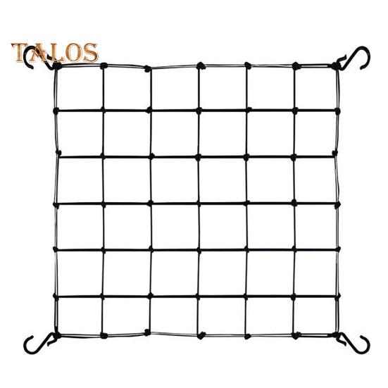

Решетчатая сетка Scrog Net с 4 крючками Простая установка Огуречная садоводство Садоводство Сверхмощная сетка для растений L