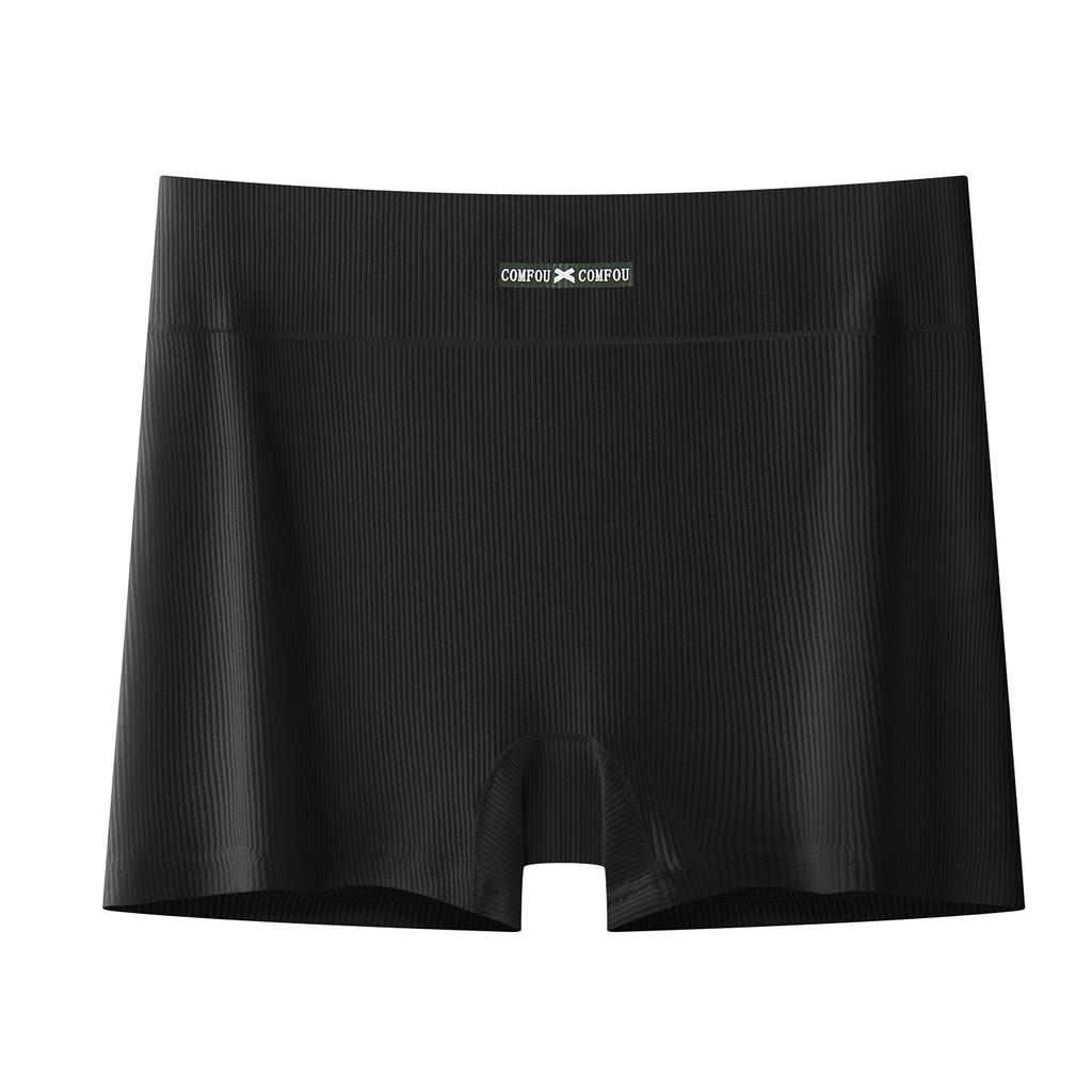 Women's Spring Summer 10A Antibacterial Thread Pure Cotton Anti Tarnished Non Curled High Waist Flat Angle Briefs