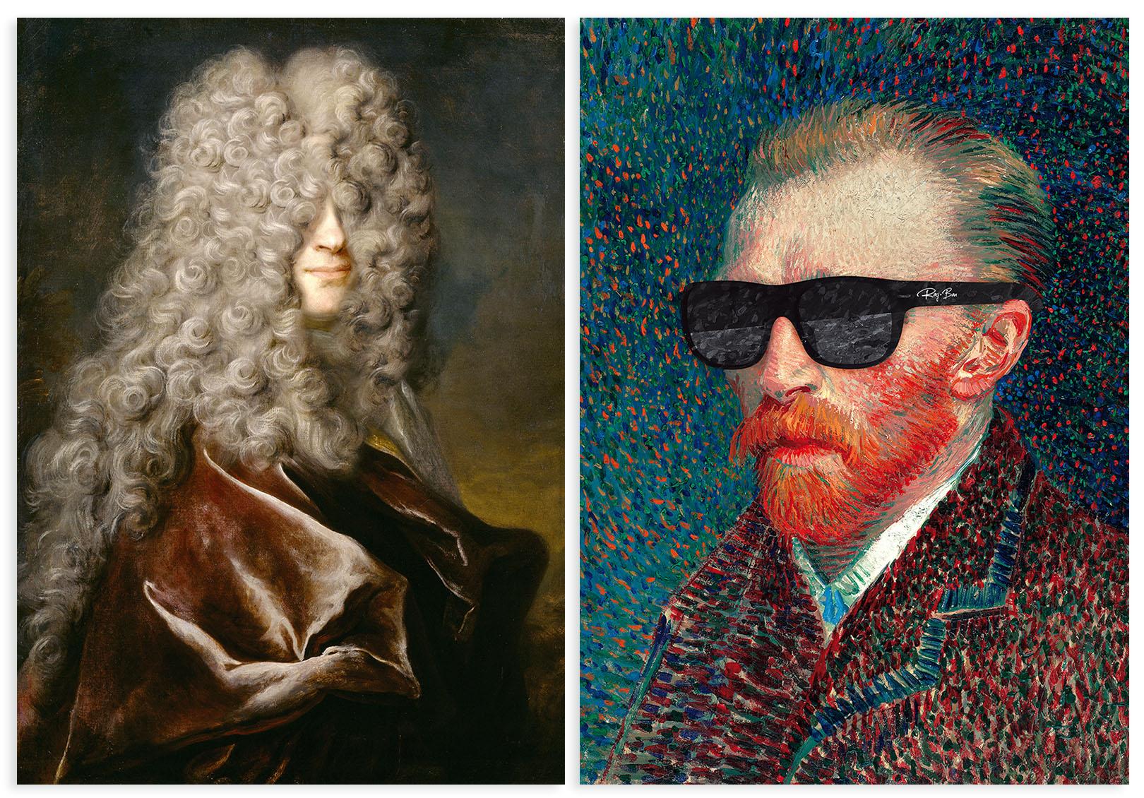 

Zestaw dwóch plakatów van gogh portret 21x29,7 cm A4