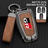 Auto TPU Zinc Alloy Key Case Bag Car Key Chain Metal Key Shell For GR Auris C-HR Camry Prius 86 Supra Yaris RAV4 Corolla