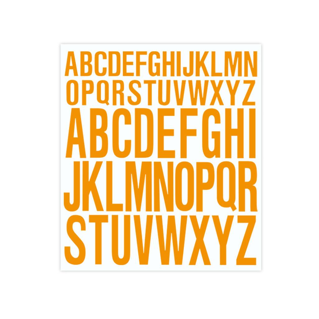 Waterproof DIY English Letter Stickers, Hand Account File Labels, Oil And Scratch Resistant PVC Stickers, Colored English Labels