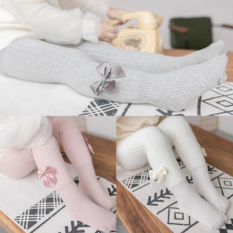 Girls Stretchy Tights Pantyhose Winter Leggings Kids Leg Warmer Child Autumn Leggings Thick Velvet Fleece Lined Leggings