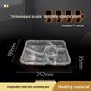 Disposable 1050ml 5-Compartment Takeout Food Containers
