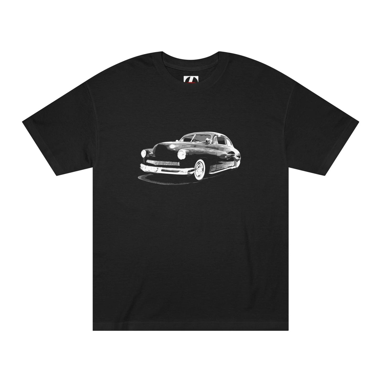Hot Rod Kustom Chopped Merc T-Shirt Graphic Automotive Tee 4XL