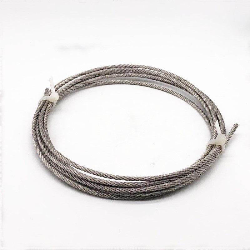 0.1-2MM Marine Grade 316 Single Stainless Steel Wire Rod Tiny Soft or Rigid Stroke Line Fishing Banding Clothesline