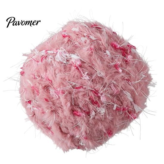 Hilo de Ganchillo Suave 33M Hilo Mezcla de Piel Sintética, Hilo Mohair Peludo para Tejer Principiantes, Suéter Bufanda Sombrero DIY Tejiendo Colorido Manualidad Suave