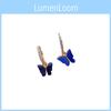 Alloy Butterfly Elegant Earrings Trendy Multicolor Fashion Jewelry For Women