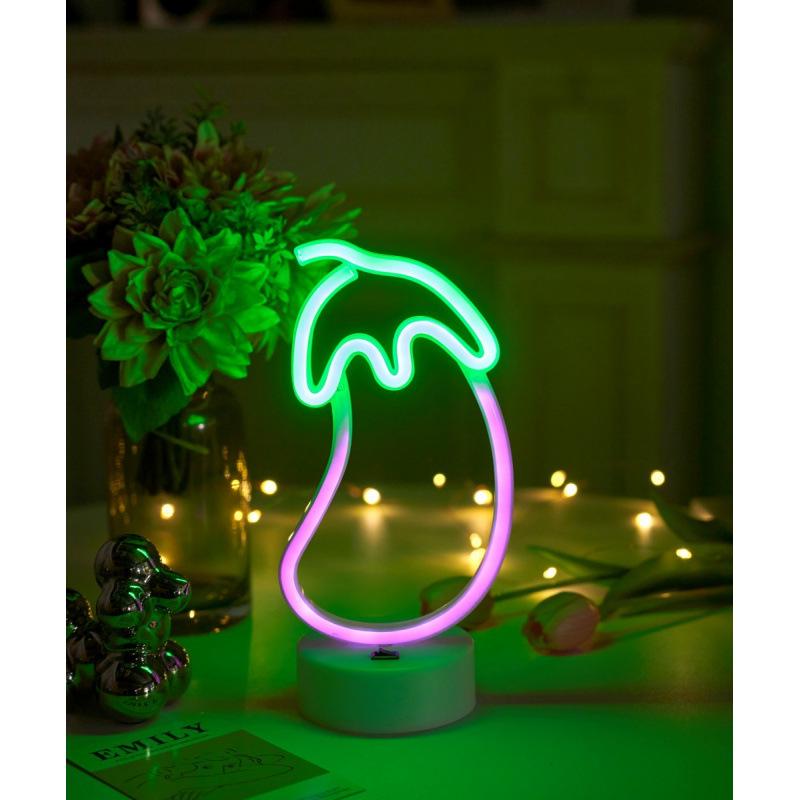 Creative LED Heart Neon Light - Romantic Atmosphere Table Lamp for Bedroom Decor