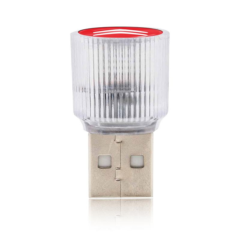 Car USB LED Portable Light Plug Play Ambient Light Decorative Atmosphere Lamps For Citroen C1 C2 C3 C4 C5 C6 C8 C4L DS3 DS4 DS5LS DS6 Accessories