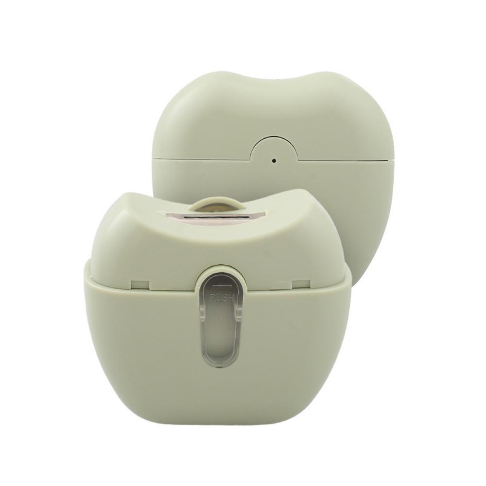 

Rechargeable Nail Trimmer Mini Automatic Nails Clipper Electric Nail Clippers for Children Adults зелений