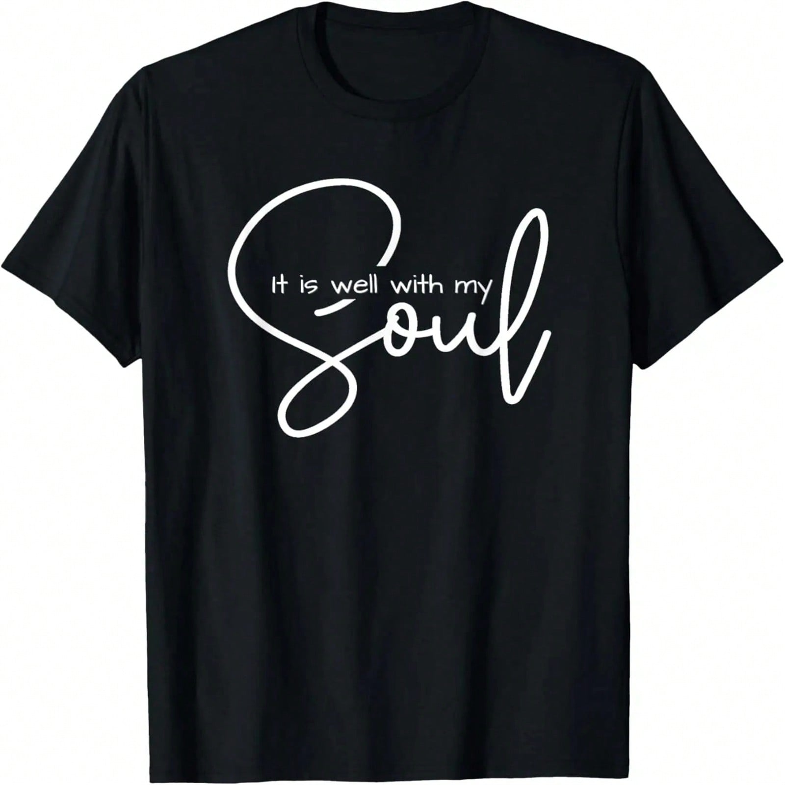 Shirts For Women Men It Is Well With My Soul T-Shirt S разноцветный