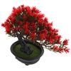Emulated Bonsai Pine Tree Plastic Simulation Plant Realistic Details Indoor Outdoor Home Office Decorative Bonsai Ornament