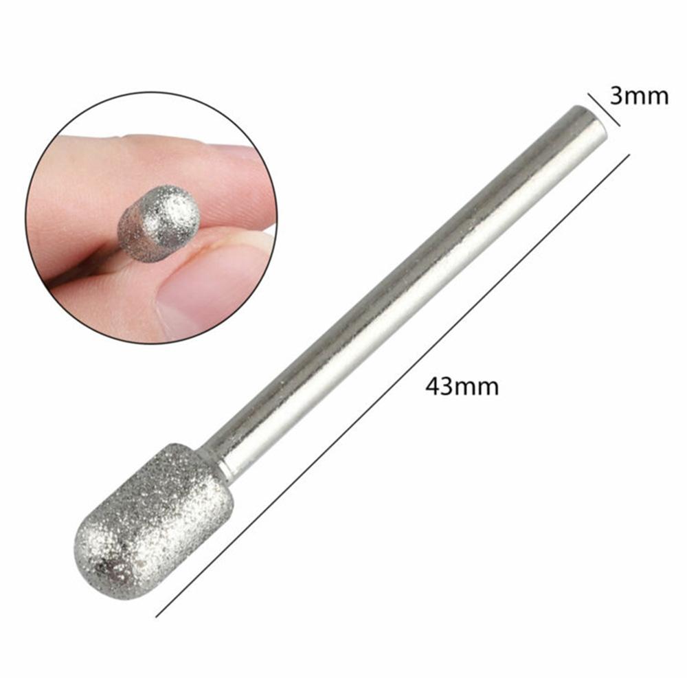 Glass Burr Drill Bits Metal Ceramics Tile 20pcs Rotary tools 3mm shank