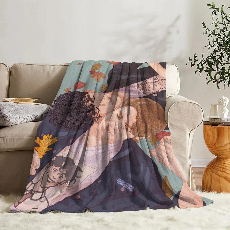 Fluffy Blanket Heartstopper Bed Sofa Camp Nap Bedroom Decor Bedspread Soft Fleece Home Textile Birthday Wedding Gift Blanket