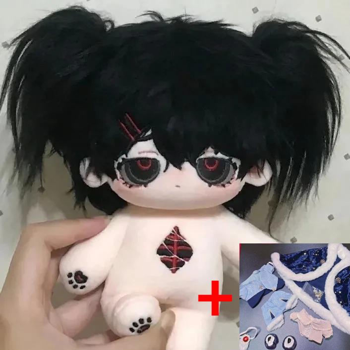 Anime Plush Doll Star Dolls Kpop European Style Retro Clothes Outing Set for 20cm Cute Plush Doll Clothing Cloak Cosplay Gifts