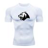 Men's Quick Dry Compression Athletic T-Shirt Roaring Wild Be