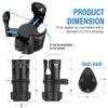 Car Cup Holder Expander 2 In 1 Auto Cup Holders Expander Adapter Auto Cup Expander Phone Holder Compatible With Bottles Mugs