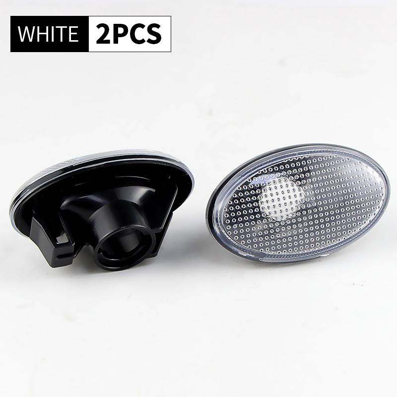 

2PCS Side Indicator Marker Light Shell Cover (No Bulb) For Mercedes Benz Smart W450 W452 A-Class W168 Vito W639 W447 Citan W415 Crystal(No Lamp)