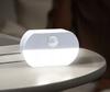 LED lamp with motion and twilight sensor, battery-operated, cold wardrobe lamp