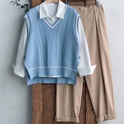 New ArriValS Open Run Women S Knit SleeVeleSS claSSic V Neck Cable VeSt
